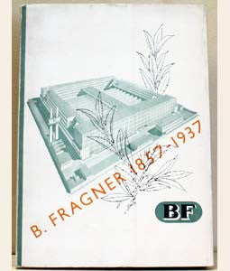 1937. Propagační tisk farmakologické firmy v krásné typografické úpravě. 
