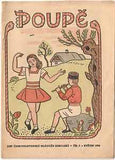Lada - POUPĚ. - 1948.  Číslo 9; květen. Obálka JOSEF LADA.