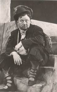 40. léta; v Shakespearově Bouři; New York; Broadway; foto J. KOTEK. /w/osobnosti/