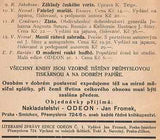Teige - LITERÁRNÍ ZPRÁVY EDICE ODEON. Č. 1. - 1926. Ročník I.; Jaro. Ukázkové číslo.