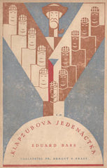 Milén - BASS; EDUARD: KLAPZUBOVA JEDENÁCTKA. - 1922. 1. vyd.; obálka EDUARD MILÉN.