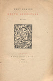 HAMSUN; KNUT: MĚSTO SEGELFOSS. - 1921. Obálka a il. v titulu JAN KONŮPEK.