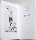 NERVAL; GÉRARD DE: CHIMÉRY. - 1966. IŘÍ ŠVENGSBÍR; FRANTIŠEK TICHÝ; souběžný franc. text.