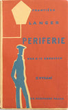 Čapek - LANGER; FRANTIŠEK: PERIFERIE. - 1929. 2. vyd.; obálka; barevný linoryt; JOSEF ČAPEK. /jc/