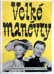 VELKÉ MANÉVRY. - 1955. Režie: René Clair; hraje Gérard Philipe; 420x300.