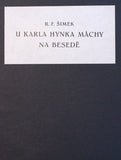 1936. 'Bibliofilní Edice OSTRAVA číslo sedmé.' Podpis autora. /Mácha/