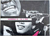 LOUIS 'SATCHMO' ARMSTRONG. -  Autogram. - 1965. Lucerna.