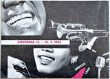 Armstrong - LOUIS ARMSTRONG V LUCERNĚ. - 1965. Propagační materiál vydaný u příležitosti pražského vystoupení. /60/