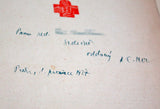 Čapek - NOR; A. C.: BÜRKENTAL. - 1927. Obálka JOSEF ČAPEK. Dedikace; datum a podpis autora. /jc/