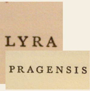 1989. Lyra Pragensis; sv. 91. Celokožená vazba; il. ADOLF BORN. 