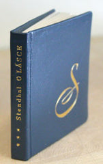STENDHAL: O LÁSCE. - 1984. Lyra Pragensis; sv. 65. Celokožená vazba; il. JAN KREJČÍ. /Miniature edition/