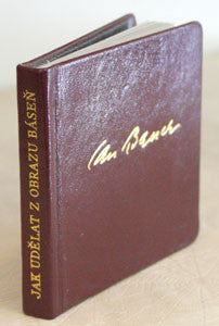 1988. Lyra Pragensis; sv. 90. Celokožená vazba; il. JAN BAUCH. /Miniature edition/