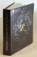 LA ROCHEFOUCAULD; FRANÇOIS DE: KRUTÝ DVOŘAN. - 1982. Lyra Pragensis; sv. 52. Celokožená vazba; il. BĚHOUNEK. /Miniature edition/