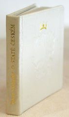 JESENIN; SERGEJ ALEKSANDROVIČ: ČERNÝ NEPŘÍTEL. - 1989.  Lyra Pragensis; sv. 95. Celokožená vazba; il. PETER KOCÁK.