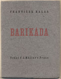 HALAS; FRANTIŠEK: BARIKÁDA. - 1945.Kresby FRANTIŠEK HUDEČEK. REZERVACE