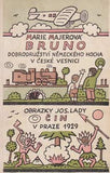 1930. 1. vyd. Ilustrace JOSEF LADA.