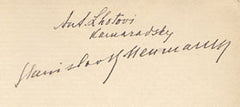 NEUMANN; STANISLAV; K.: HRST KVĚTŮ Z RŮZNÝCH SAISON. 1903-1906. - 1907. 1. vyd. Dedikace 'Ant. Lhotovi kamarádsky' a podpis S. K. Neumann.