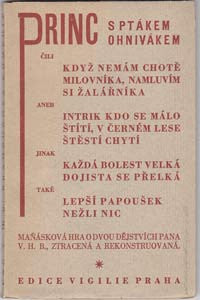 1930. Vigilie; sv. 10. Ilustrace V. H. BRUNNER.