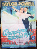 BROADWAY MELODIE 1938. (BROADWAY MELODY OF 1938.) - 1939. Sign. WEIGELT. Tisk A. HAASE (Praha). 125x93 cm. /q/