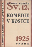 1925. Podpis autora. Lidová knihovna Aventina sv. 12. 