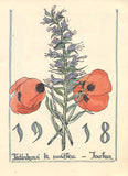 NERUDA; JAN: BALLADA DĚTSKÁ. - 1926. Přepsal a vyzdobil JAROSLAV BOUDA.