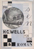 Štyrský - WELLS; H. G.: SEN. - 1924. Obálka JINDŘICH ŠTYRSKÝ.