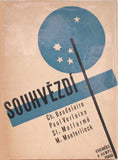 Štyrský - SOUHVĚZDÍ.  Baudelaire; Verlaine; Mallarmé; Maeterlinck. - 1931. Obálka JINDŘICH ŠTYRSKÝ; překlady Emanuel z Lešehradu.