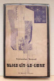 Štyrský - NEZVAL; VÍTĚZSLAV: ULICE GIT - LE - COEUR. - 1936. I. vyd.; obálka a typo JINDŘICH ŠTYRSKÝ. Podpis autora dat. 1937.