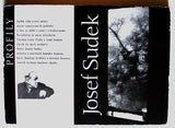 SUDEK; JOSEF. - 1962. Edice Profily. Soubor 12 pohlednic - bromografie.
