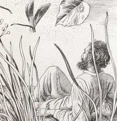 Bouda - NERUDA; JAN: PROSTÉ MOTIVY. - 1951. 4 celostr. mědirytiny CYRIL BOUDA; podpis CB; ruční papír.