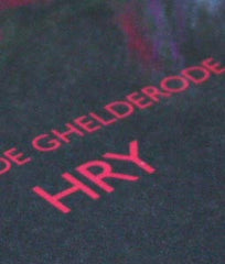 GHELDERODE; MICHEL DE: HRY. - 1996. Escorial. Škola šašků. Odchod herce. /d/