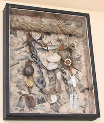 KOLÁŘ; JIŘÍ: TRITONOVA ZAHRADA. - 1979. Objekt. 300x245x50 sign: JK 79. /q/