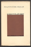 HALAS; FRANTIŠEK: KOHOUT PLAŠÍ SMRT. - 1937. Edice Poesie sv. 23; 2. vyd. /poesie/