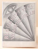 Zelenka - HOLAN; VLADIMÍR: BLOUZNIVÝ VĚJÍŘ. - 1926. 1. vyd. Obálka FRANTIŠEK ZELENKA. ODEON. Autorova knižní prvotina. /q/