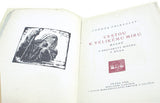 Bílek - PŘIBYSLAV; ZDENĚK: CESTOU K VELIKÉMU MÍRU. - 1922. Dřevoryty F. BÍLEK. Dedikace a podpis autora (vl. jm. Zdeněk Přibík).