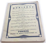 BROD; MAX: ŽIVOT S BOHYNÍ. - 1927. Knihovna Horizont sv. 7. Obálka V. KAPLICKÝ. MAX BROD.