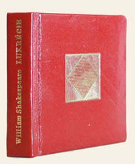 SHAKESPEARE; WILLIAM: LUKRÉCIE. - 1966. Litografie JAN JEDLIČKA; edice Program sv. 6.; kožená vazba; /Lyra Pragensis/