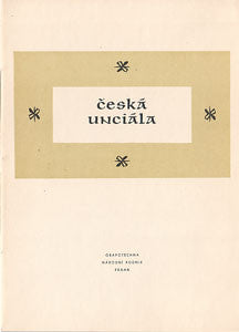 50. léta. OLDŘICH MENHART. Grafotechna. 
