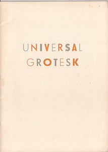 50. léta. Bezpatkové písmo. Grafotechna. 