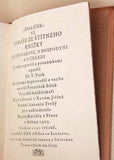 TOMÁŠ ZE ŠTÍTNÉHO: KNÍŽKY O HOSPODÁŘOVI; - 1929. Špalíček sv. VI. Il. a celokožená vazba FR. BÍLEK; s jeho podpisem; ex 54/100. REZERVACE