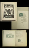 AUCASSIN A NICOLETTA. - 1928. Otto F. Babler; ed. Hlasy sv. IX; dřevoryty KAREL NĚMEC; podpisy výtv. a překl.
