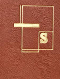 1930. Symposion sv. 43. Vazba a úprava KAREL TEIGE; kožená vazba.