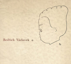 VÁCLAVEK; BEDŘICH: O FRANTIŠKU HALASOVI. - 1934. Upravil a vydal ZDENĚK ROSSMANN; karikatura FRANTIŠEK BIDLO.  250 exemplářů.