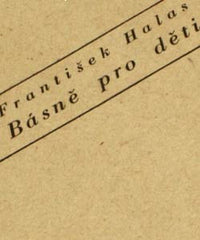 HALAS; FRANTIŠEK: BÁSNĚ PRO DĚTI. - 1941. Ilustrace B. LACINA.