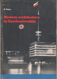TEIGE; KAREL: MODERN ARCHITECTURE IN CZECHOSLOVAKIA. - 1947. Cover and graphic lay-out by K. TEIGE. /q/ REZERVACE
