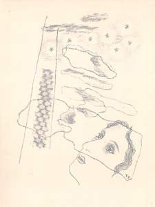 1932. Orig. lito TOYEN (znač. v desce T a dat. 32); ruční pap. holand Pannekoek. /q/