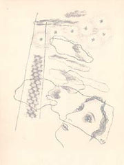 Toyen - KOHOUT; A. B.: BÍLÁ NOC. - 1932. Orig. lito TOYEN (znač. v desce T a dat. 32); ruční pap. holand Pannekoek. /q/