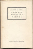 SOVA; ANTONÍN: PANKRÁC BUDECIUS; KANTOR. - 1954. Ilustrace CYRIL BOUDA.