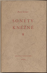 EISNER; PAVEL: SONETY KNĚŽNĚ. - 1945. 1. vyd.