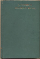 HOFFMEISTER; ADOLF: AMERICKÉ HOUPAČKY. - 1937. 19 kreseb ADOLF HOFFMEISTER.